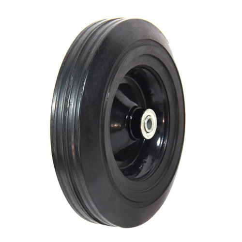 10*2.5寸橡胶实心轮